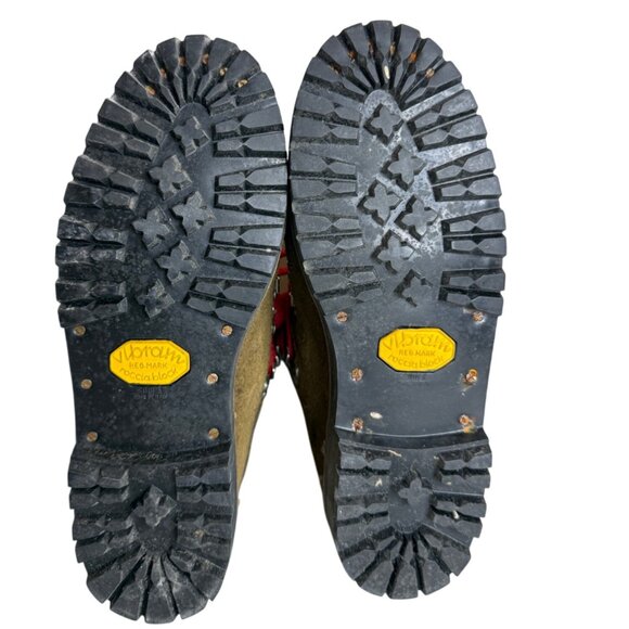 Vintage Bass Suede Leather Mountaineering Hiking Boots Womens 5.5 - Picture 7 of 8